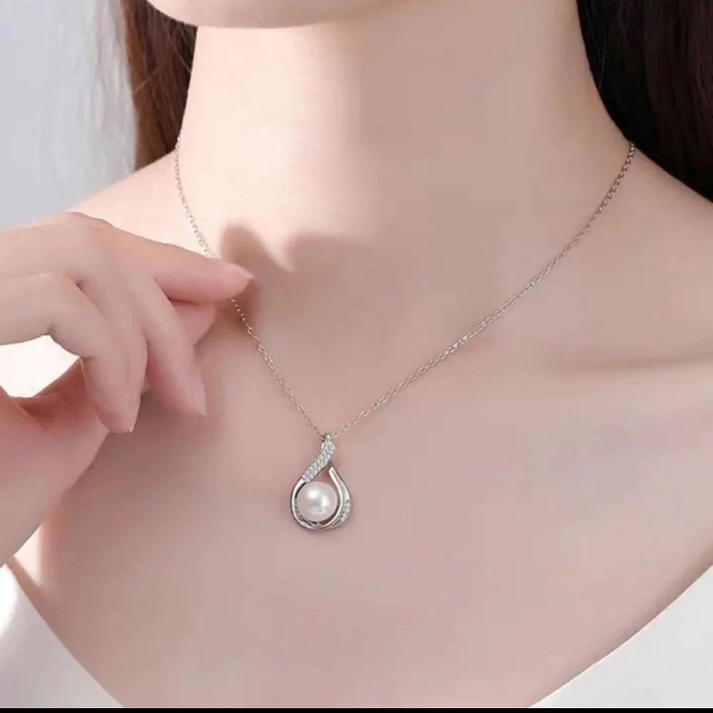 1set Vintage Green Mandala Design Earrings Necklace Set - Picture 4 of 4